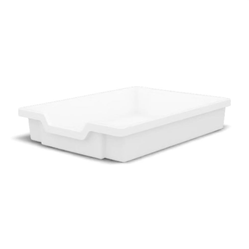 Gratnells F1 Shallow Tray White