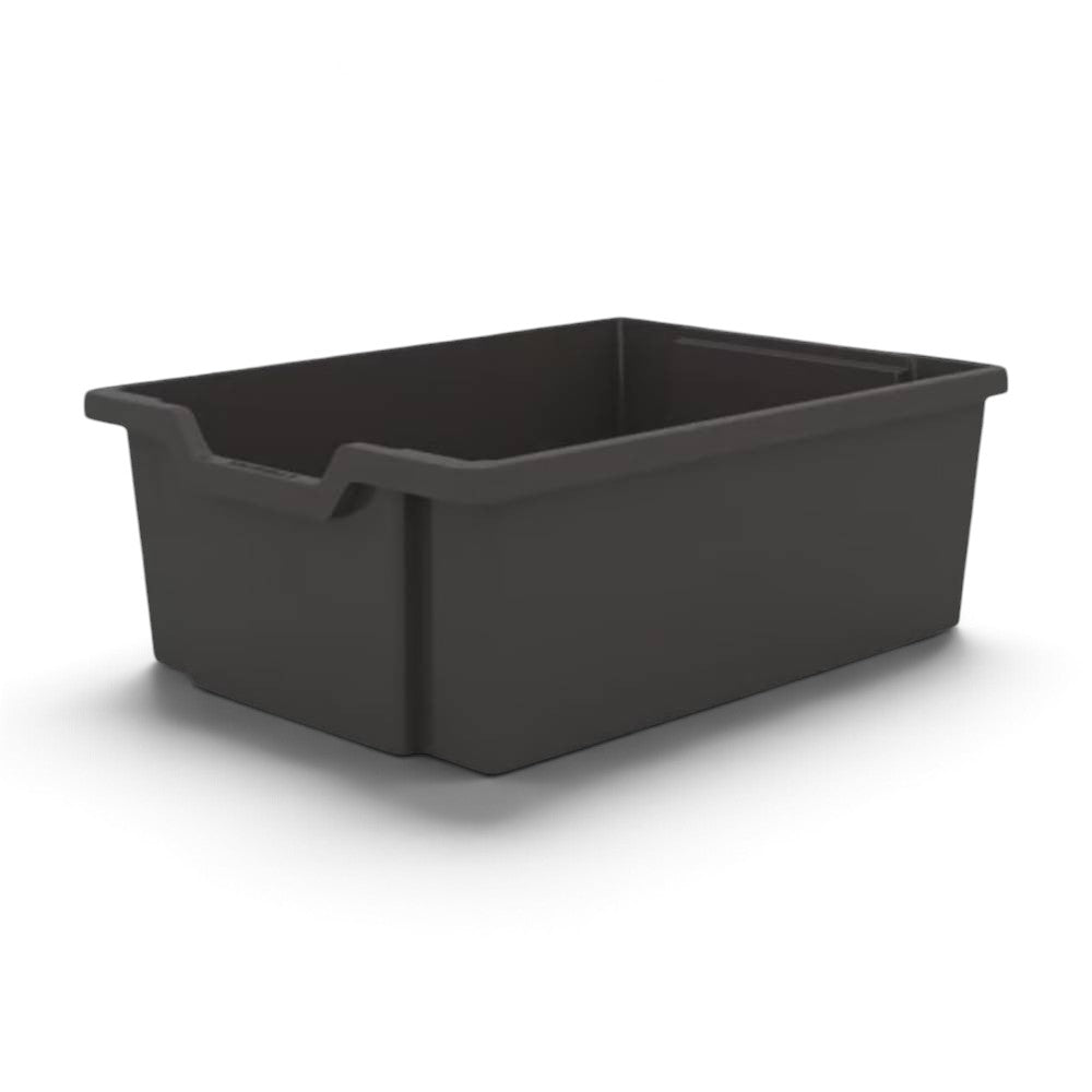 Gratnells F2 Deep Tray Charcoal Grey