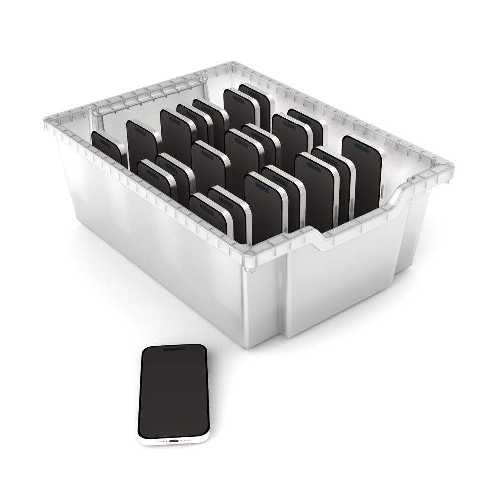Gratnells Standard Deep Foam Insert – 50mm for 30 Mobile Phones or Calculators (80 x 16mm Slots)