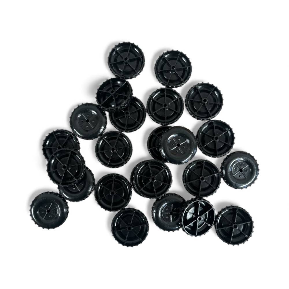 Plastic Wheels 35mm – For STEM Vehicles and Construction Projects