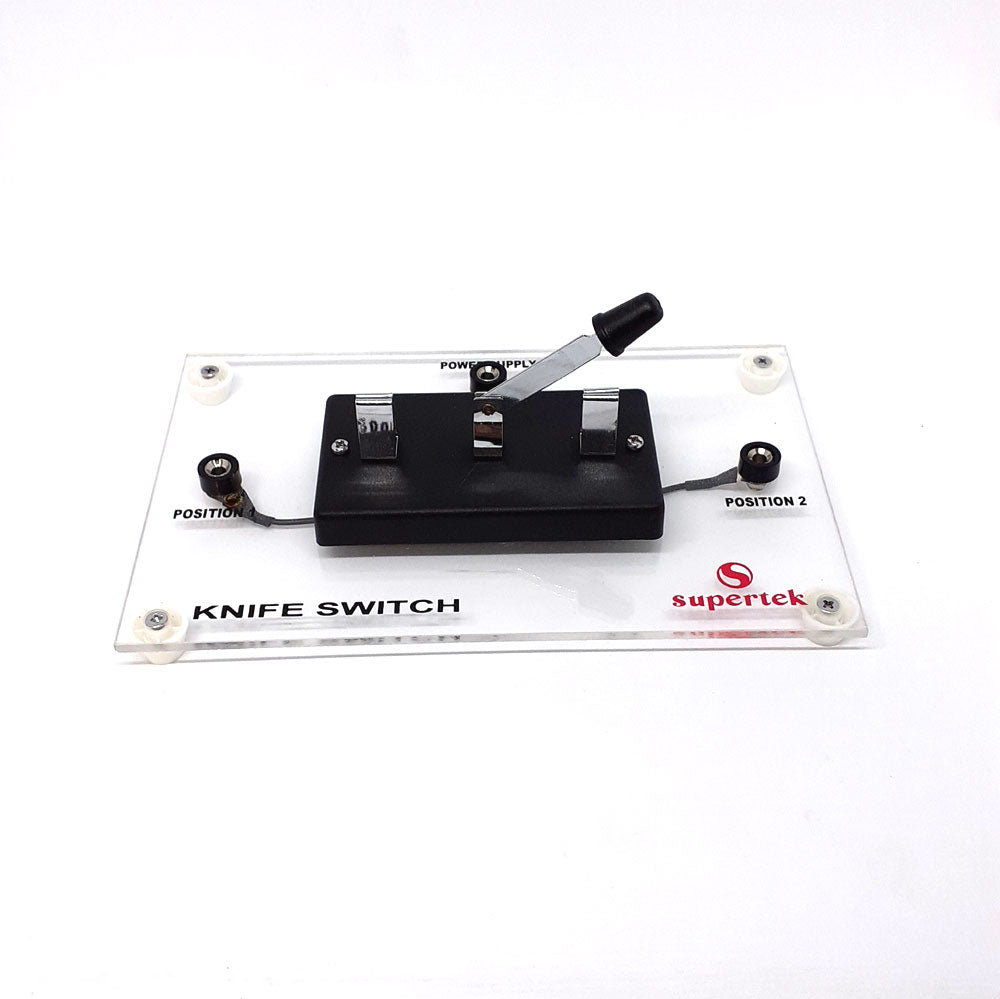 Knifeswitch Single Pole Dble Throw W/4mm