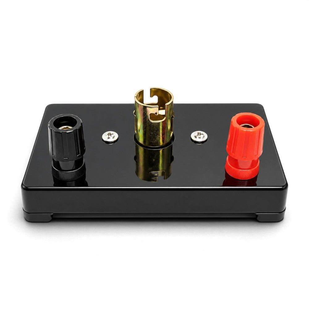 SBC lamp stand with 4 mm socket terminals
