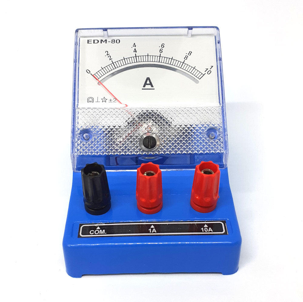 Ammeter Dual Range 0-1/10A DC Analogue
