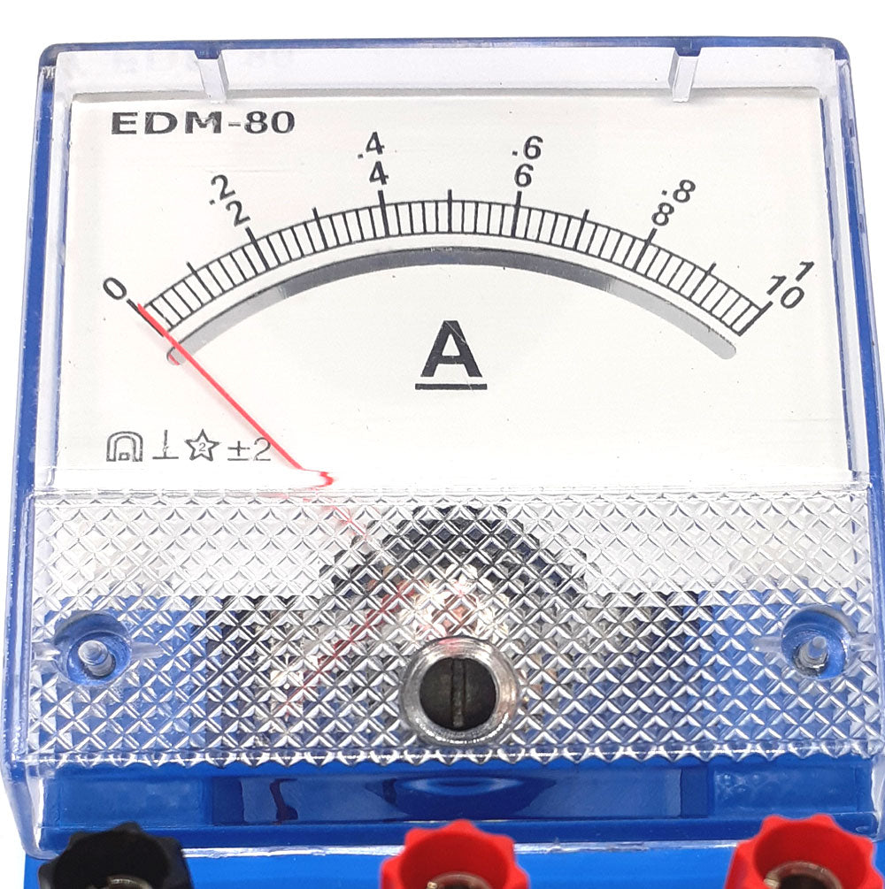 Ammeter Dual Range 0-1/10A DC Analogue