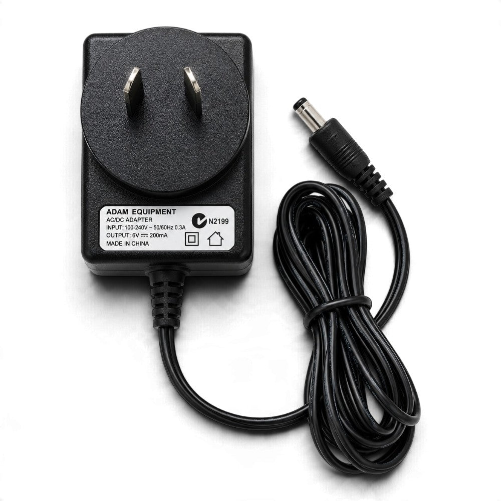Adam CB series replacement 6V DC 200mA AC adapter with Australian plug and power cable