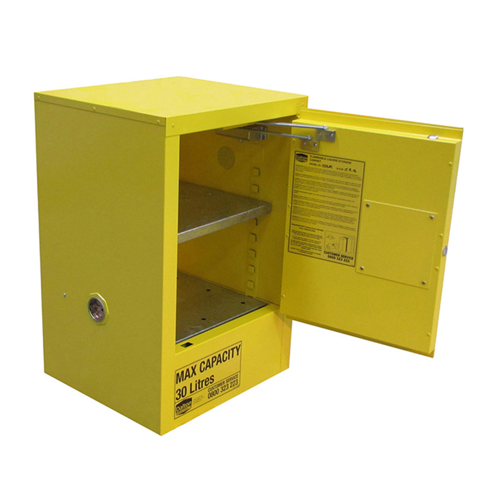 Flammables Cabinet 30L, 1 shelf