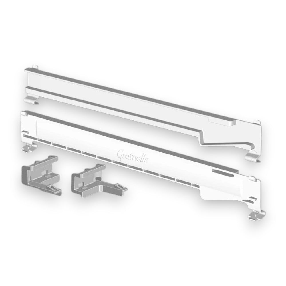 StopSafe Runners L&R Pair for Callero Trolleys with X2 Tray Stops