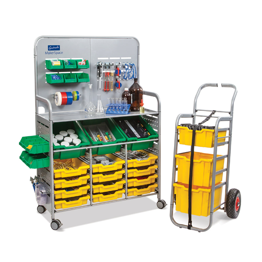 Gratnells Makerspace Trolley, No Trays