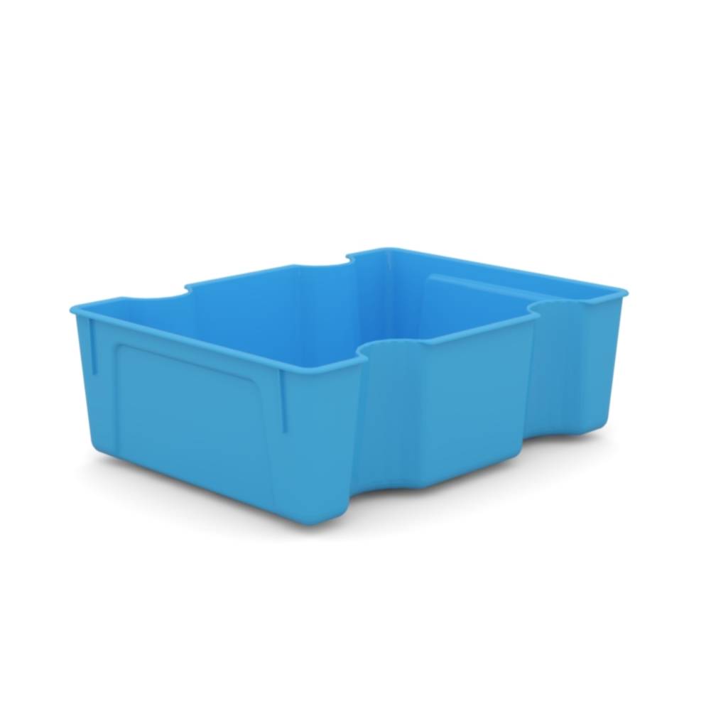 Gratnells SortED Medium Insert – Cyan Blue
