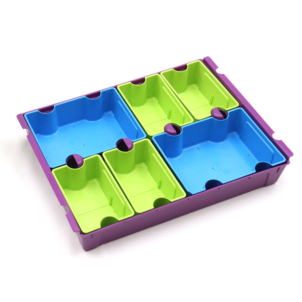 Gratnells Small SortEd Insert Jolly Lime Antimicrobial