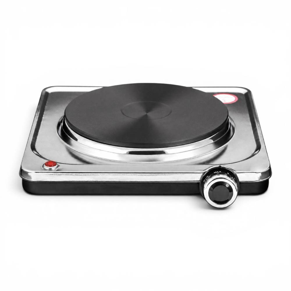 Portable Electric Hotplate 1500W – Single Stainless Steel