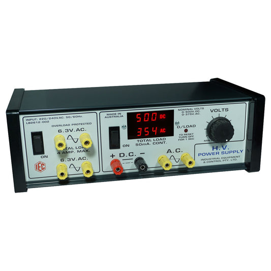 Power Supply Var. High Volt 0-500v DC/50mA