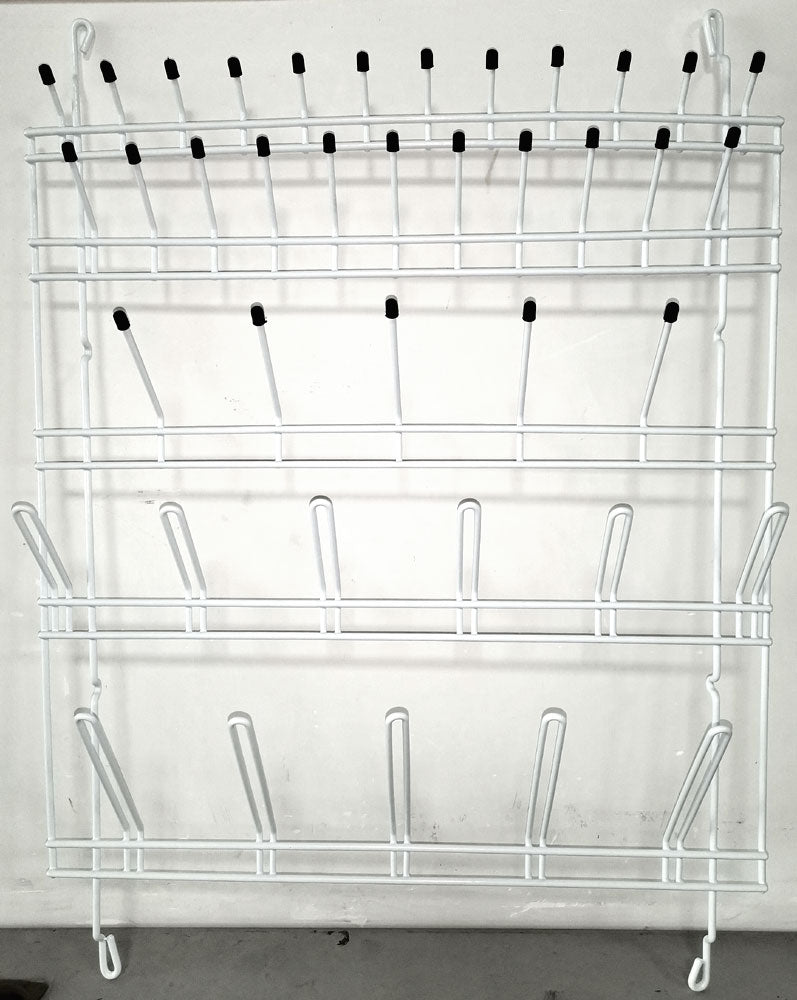 Glassware Draining Rack 39-Place (Wall Mount Type)