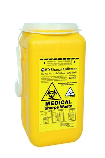 Sharps Bin 1.4 Litre