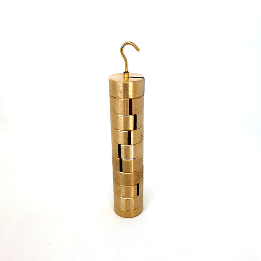 Slotted Mass Set 500g (9x50g) + 4mm Carrier