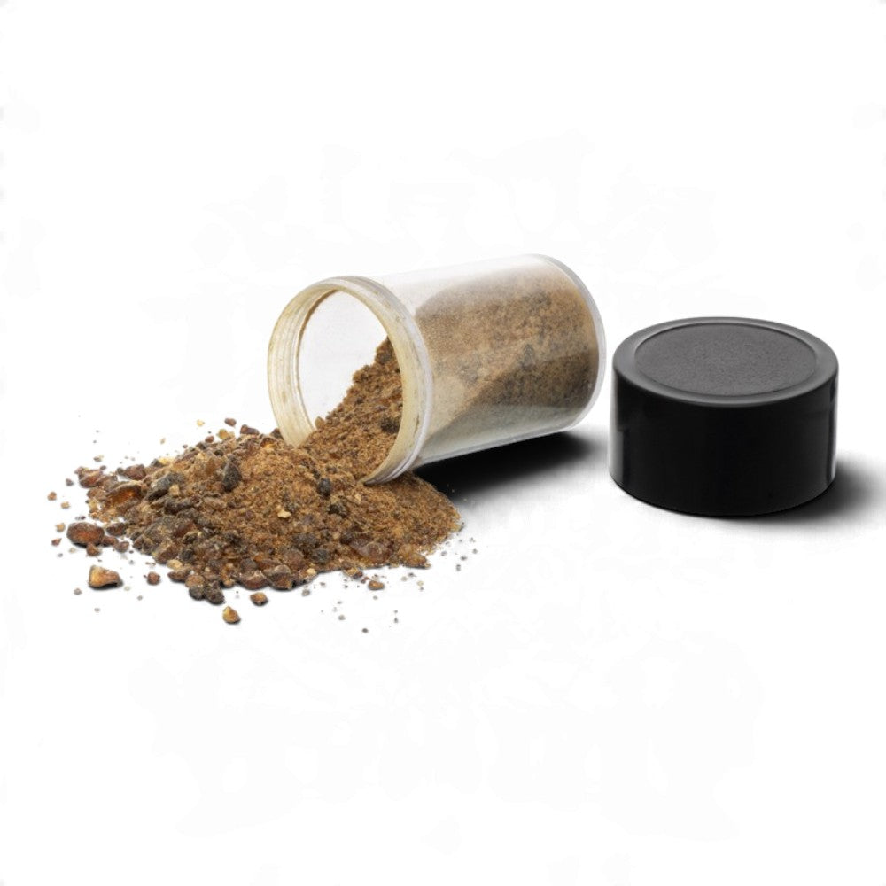 Rosin supplied with singing rod set for sound vibration demonstrations