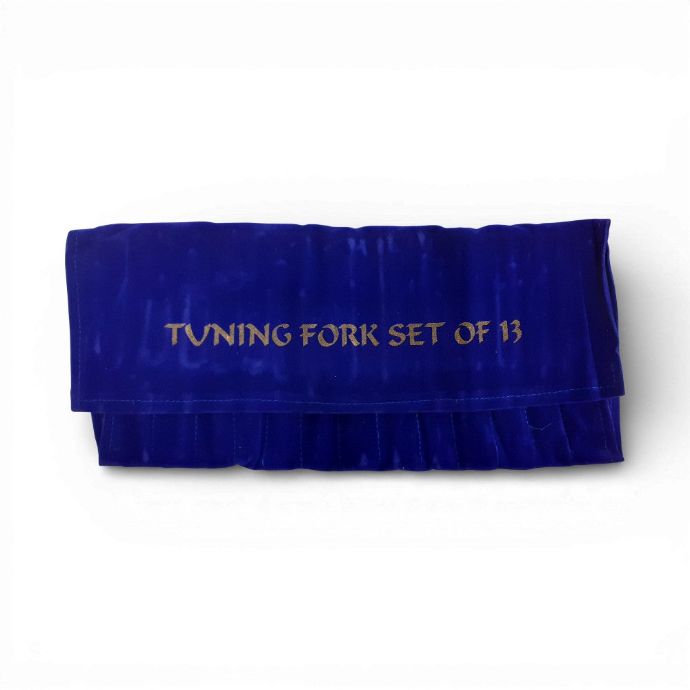 Tuning Forks Chrome – Set of 13 (256–512 Hz)