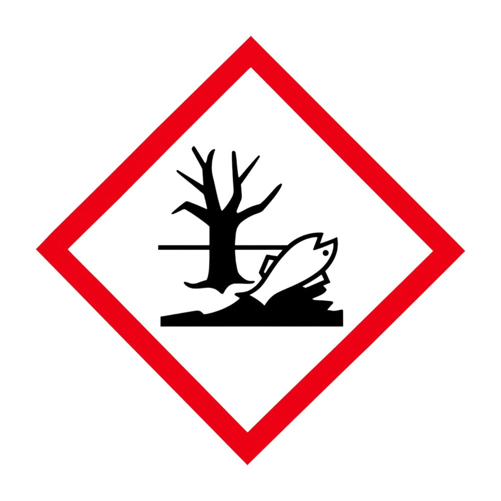 Ecotoxic environmental hazard label 240 x 240 mm