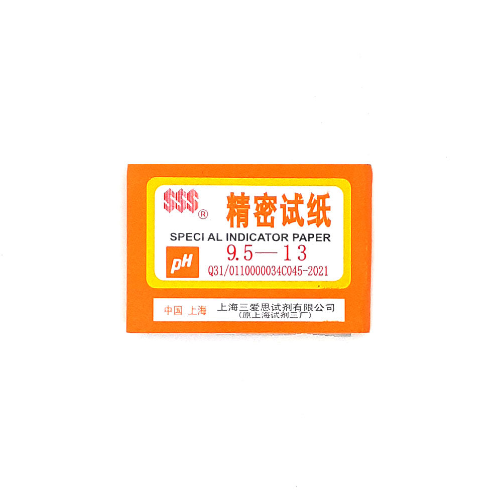 Indicator Paper Narrow Range pH 9.5-13 SSS Brand