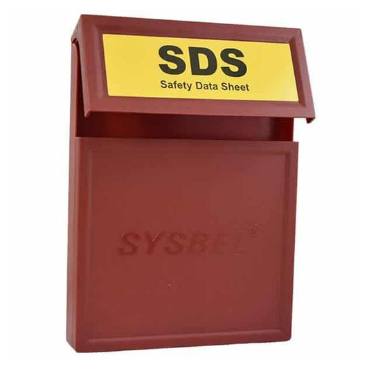 Safety Data Sheet (MSDS) Holders - Red