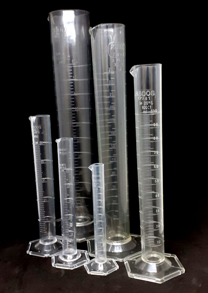Measuring Cylinder TPX Clear 250ml +/-2ml