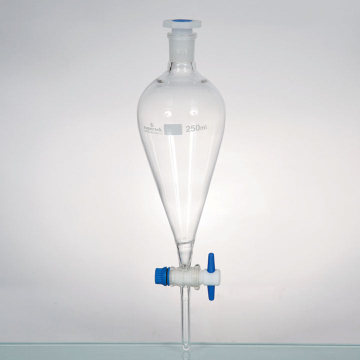 Funnel Separating Pear-Shape 100ml PTFE Stopcock