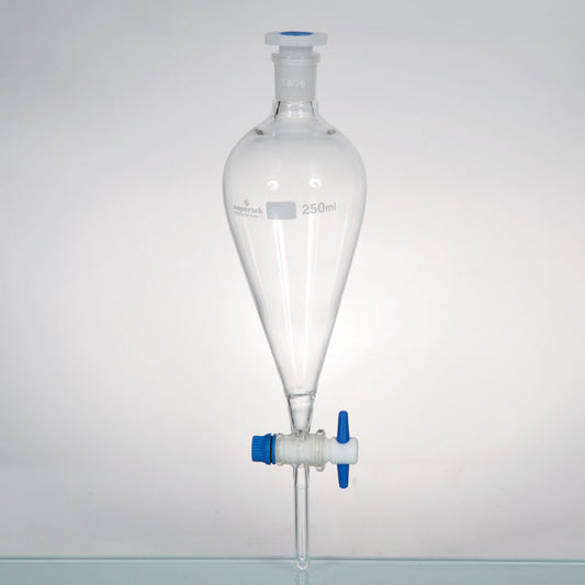 Funnel Separating Pear-Shape 250ml PTFE Stopcock