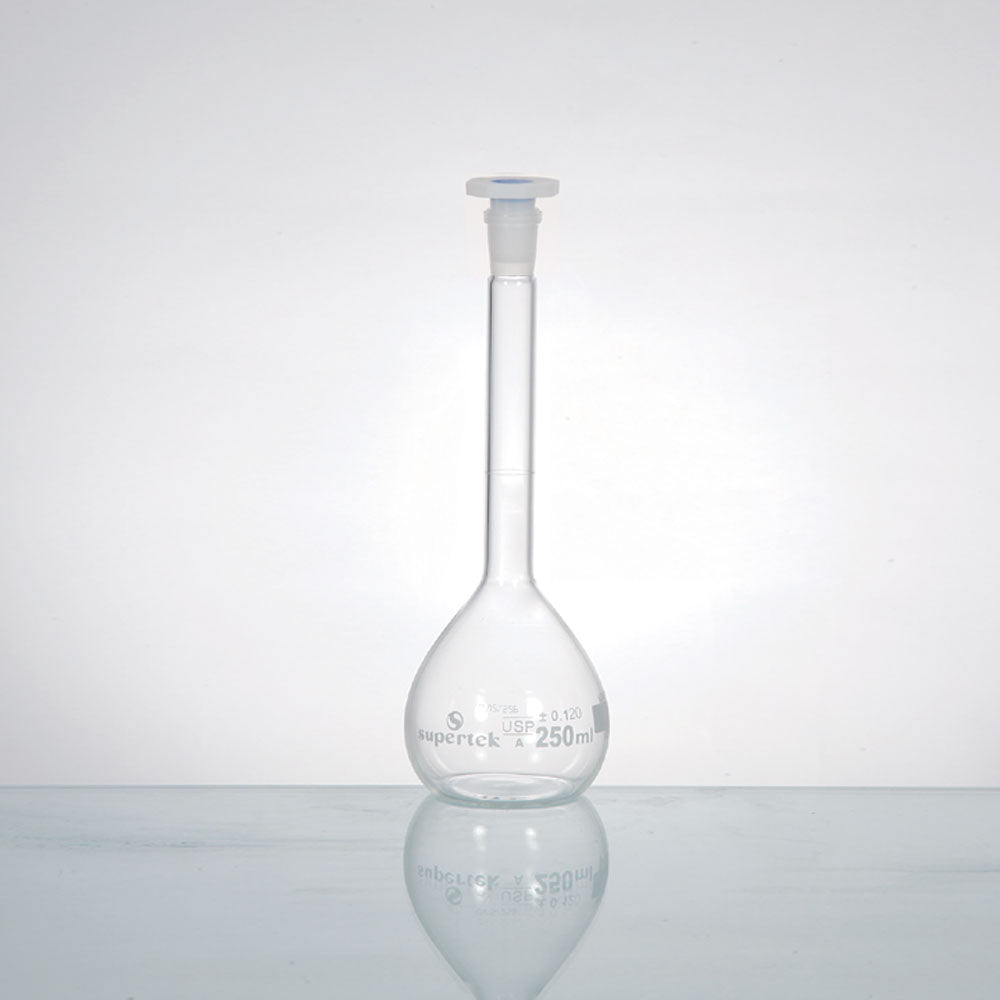Volumetric Flask 500ml with Polystopper A-Grade