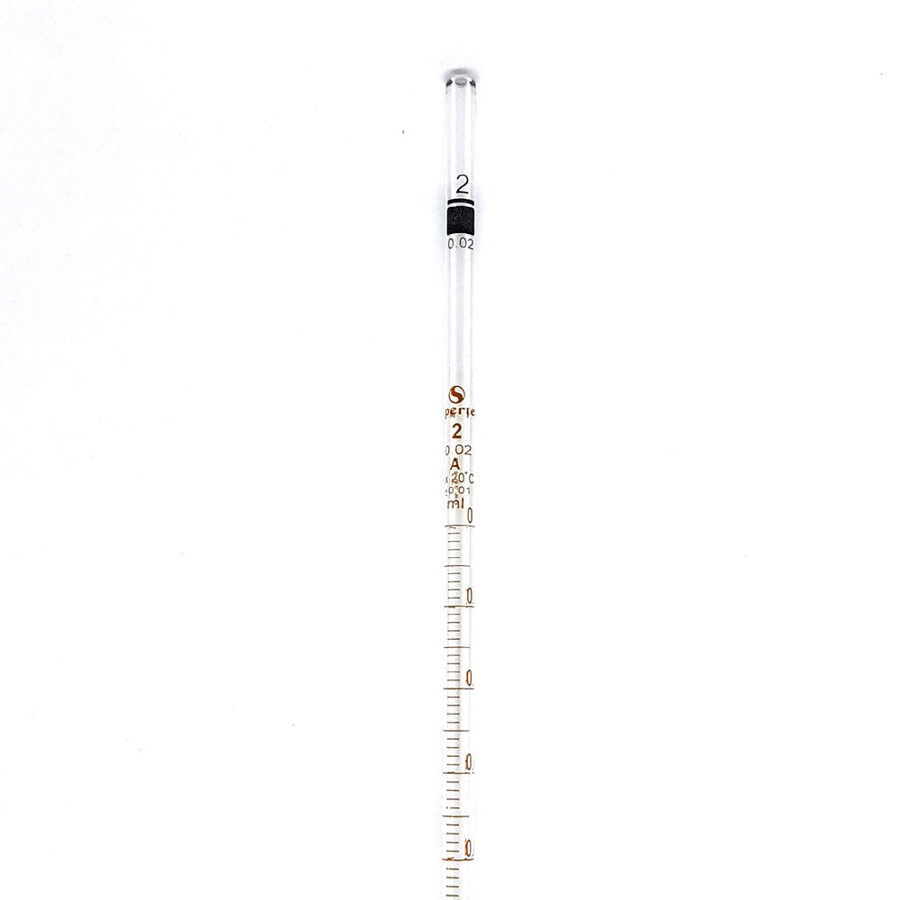 Pipette Graduated Mohr Type 2ml X 0.02ml A Grade