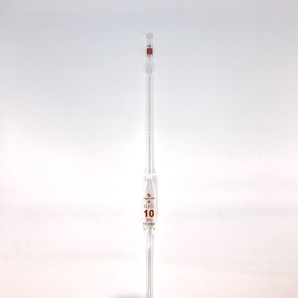 Pipette Vol. A With Safety Bulb 10ml, Supertek