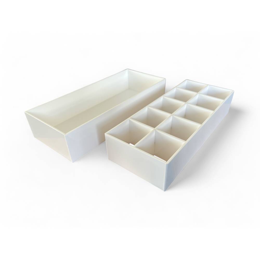 Universal Tray with Removable Divider – For 150–250ml Plastic Dropping Bottles
