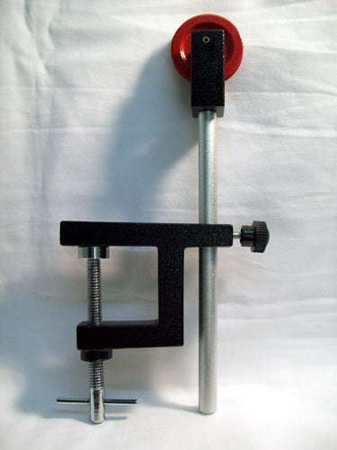 Pulley Single 38mm Diam. W/ Rod & Clamp (33mm opening)