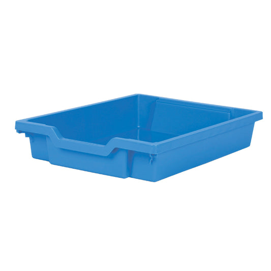 Gratnells F1 Shallow Tray Cyan Blue