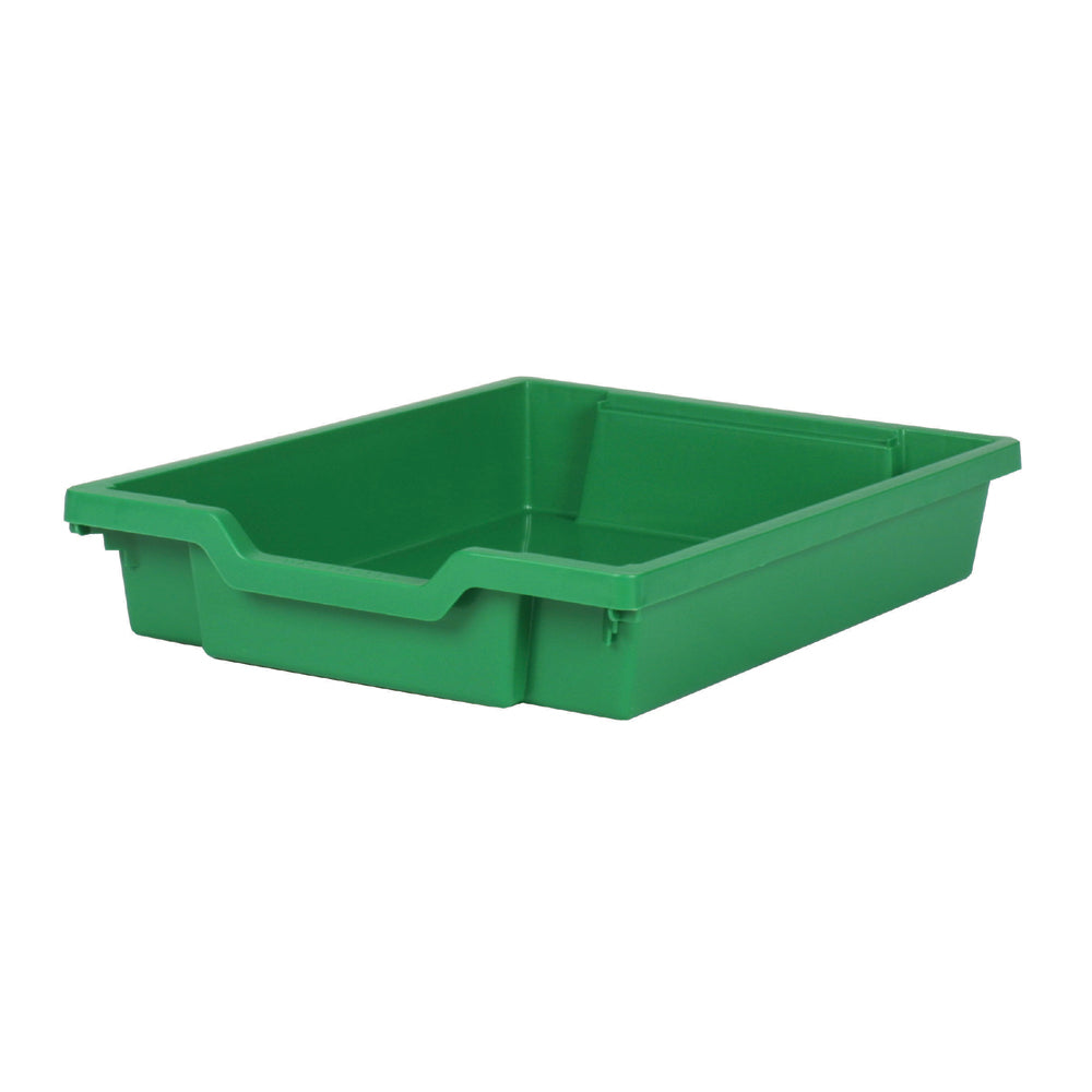 Gratnells F1 Shallow Tray Grass Green
