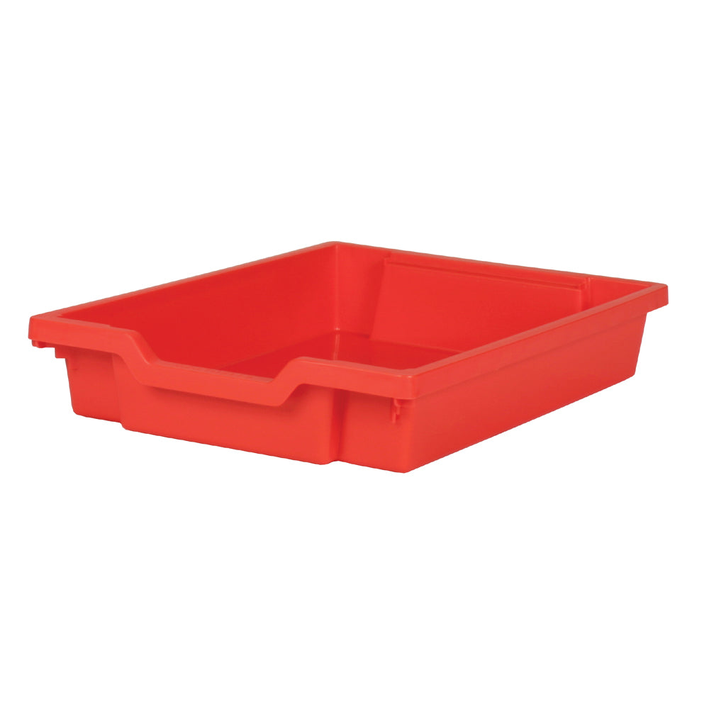 Gratnells F1 Shallow Tray Flame Red