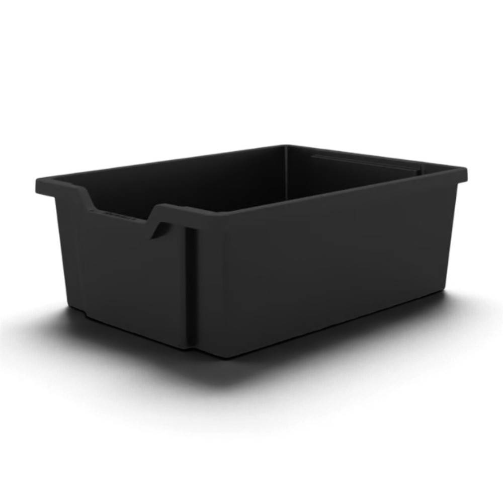 Gratnells F2 Deep Tray Jet Black