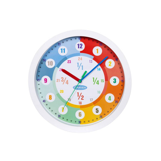Educational Wall Clock – 300mm 24-Hour Format