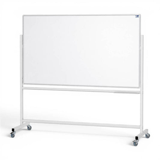 Mobile Porcelain Magnetic Whiteboard – Double Sided NZ Made