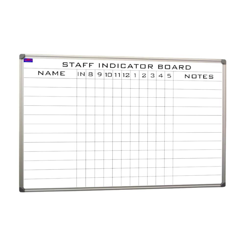 Porcelain Staff Indicator Board 600 x 1200mm – PRO-ETCH™ Laser Etched