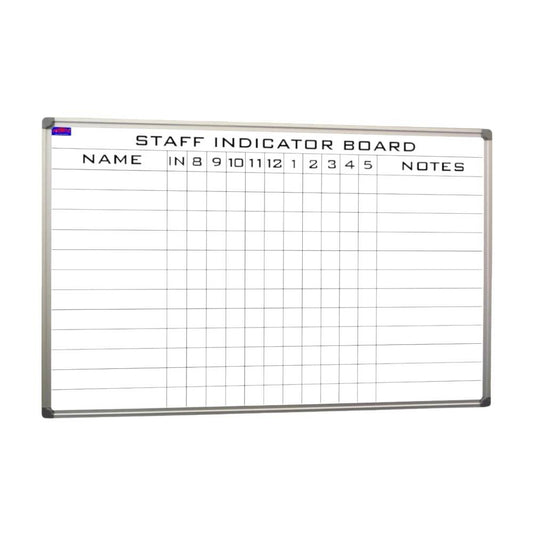 Porcelain Staff Indicator Board – PRO-ETCH™ Laser Etched