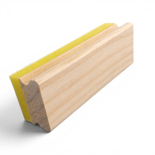 Whiteboard & Blackboard Eraser with Wooden Handle