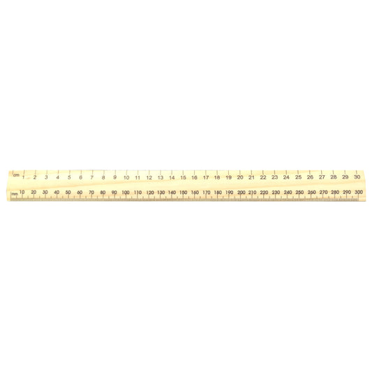Wooden Ruler 30cm