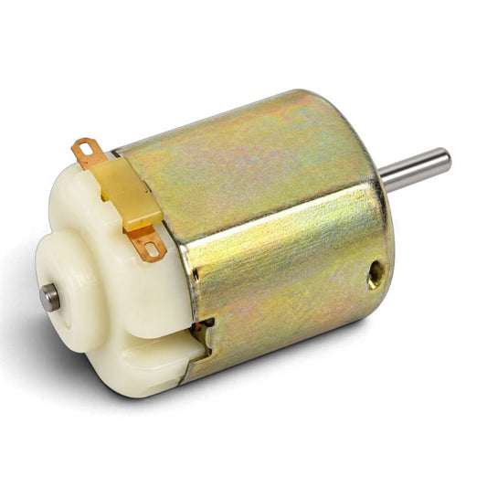 Compact 1.5 to 6 V DC motor with shaft