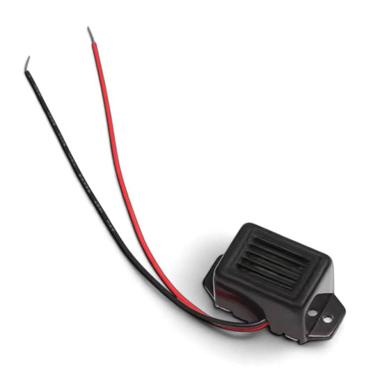 Electronic buzzer for 6 to 15 V DC circuits