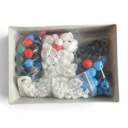 Complex ions molecular model teacher set with 164 atoms
