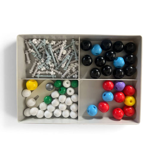 Organic molecular model student set with 50 atoms