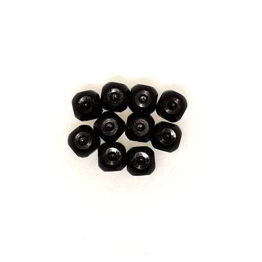 Molecular Models Carbon Atom 23mm 6 Holes Black Pk/10
