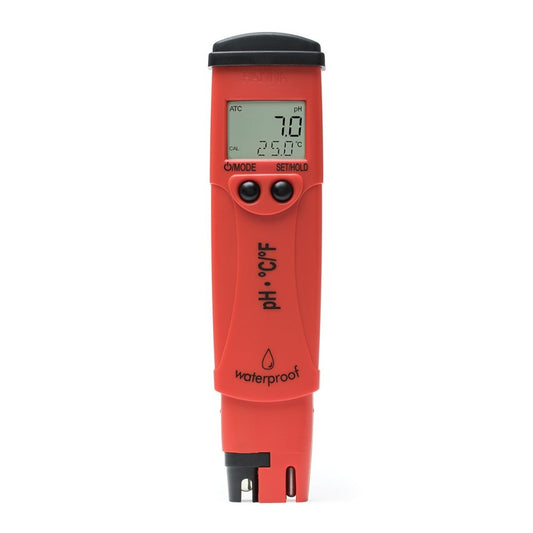 Hanna pH/Temperature Tester with 0.1 pH Resolution - pHep 4