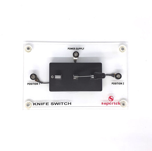 Knifeswitch Single Pole Dble Throw W/4mm