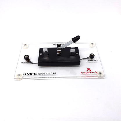 Knifeswitch Single Pole Dble Throw W/4mm